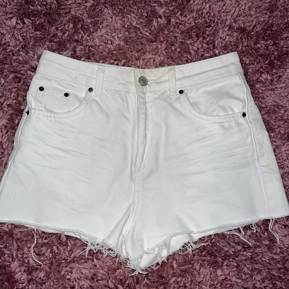 Top shop Moto mom shorts
